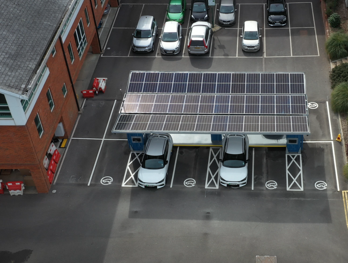 Solar on parking lots
